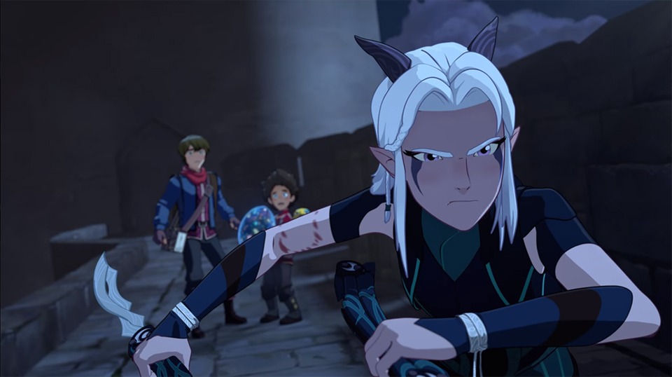 The Dragon Prince is set in a fantasy world where humans have been exiled t...